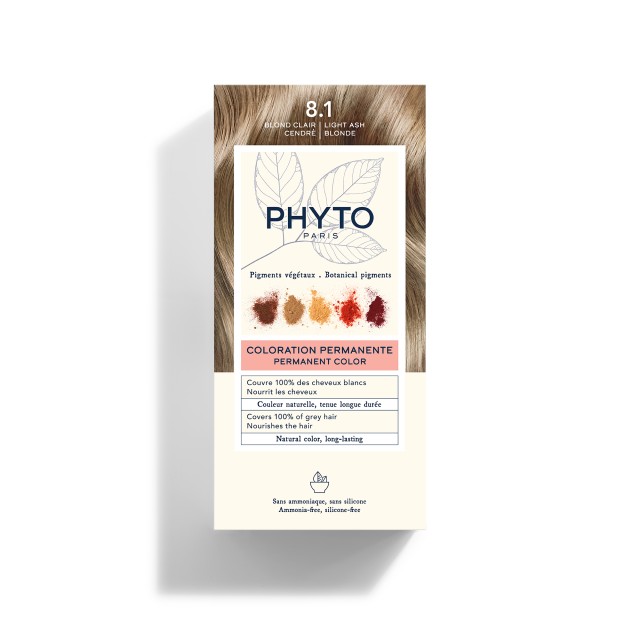 Phyto Phytocolor 8.1 Ανοικτό Ξανθό Σταχτί