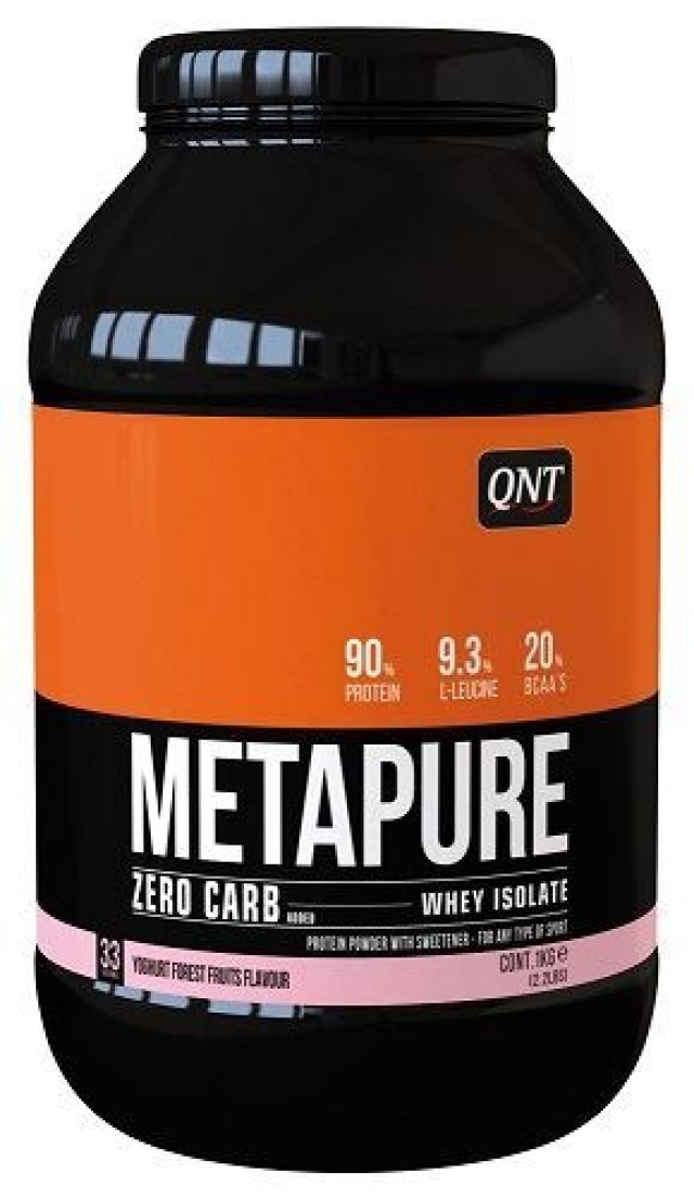 QNT Metapure Zero Carb Whey Isolate Protein Yoghurt Forest Fruit 1kg
