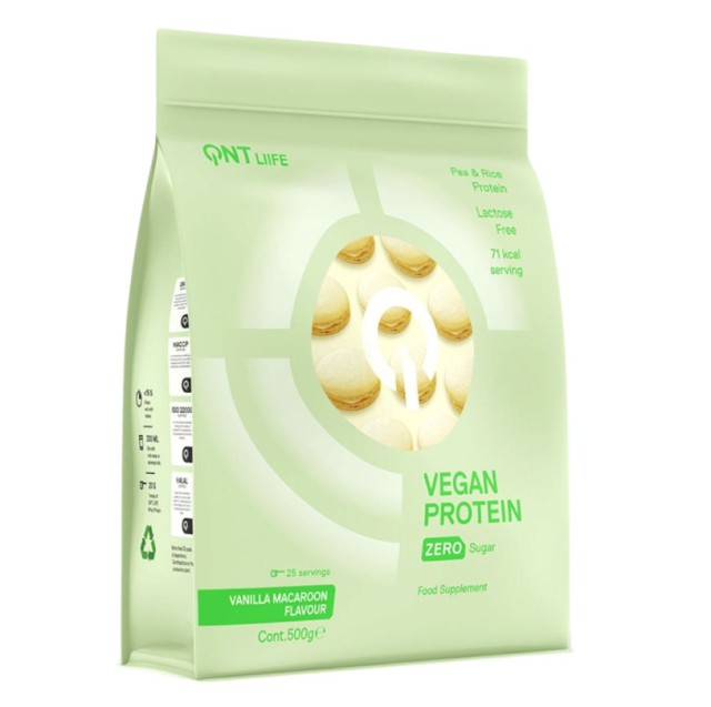 QNT Vegan Protein Vanilla Macaroon 500gr