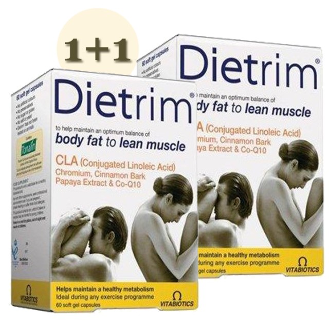 VITABIOTICS DIETRIM 60 CAPS 1+1