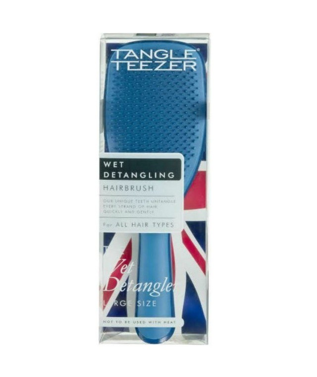 Tangle Teezer The Wet Detangler Hairbrush Large Size Navy-Blue
