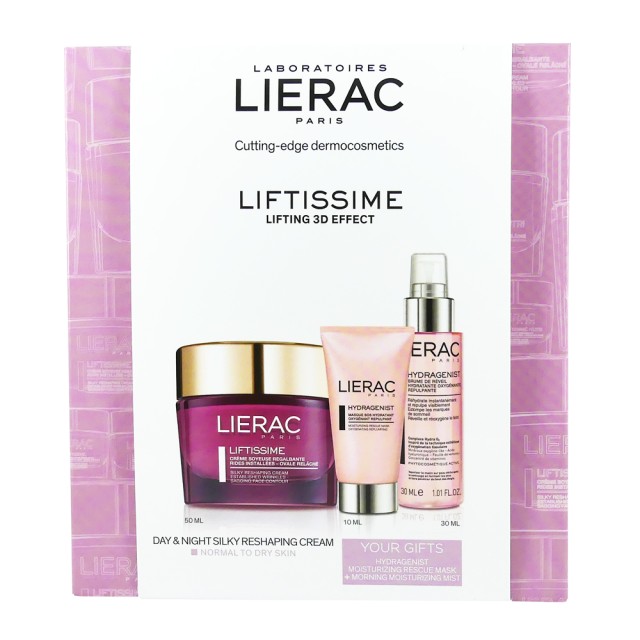 Lierac Set Liftissime Creme Soyeuse Regalbante 50ml + Δώρο Hydragenist Masque SOS Hydratant 10ml + Hydragenist Brume de Reveil Hydratante 30ml