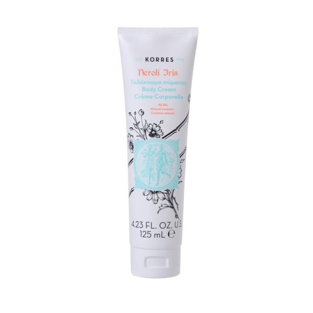 Korres Body Cream Neroli Iris Γαλάκτωμα Σώματος 125ml