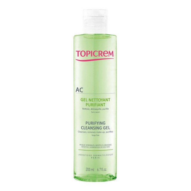 Topicrem AC Purifying Cleansing Gel 200ml