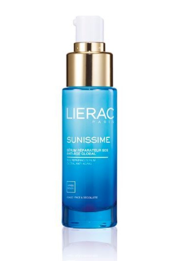 LIERAC SUNISSIME Serum Reparateur SOS Anti-Age Global Visage 30ml