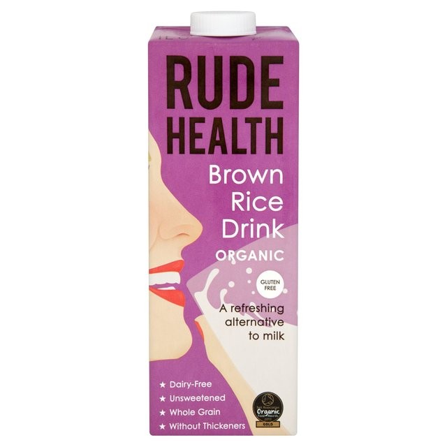 AM HEALTH Rude Health Γάλα Καστανού Ρυζιού Βιολογικά 1LT