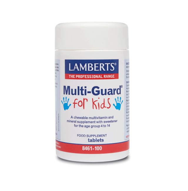 Lamberts Multi Guard For Kids Πολυβιταμίνες Για Παιδιά 30Tabs