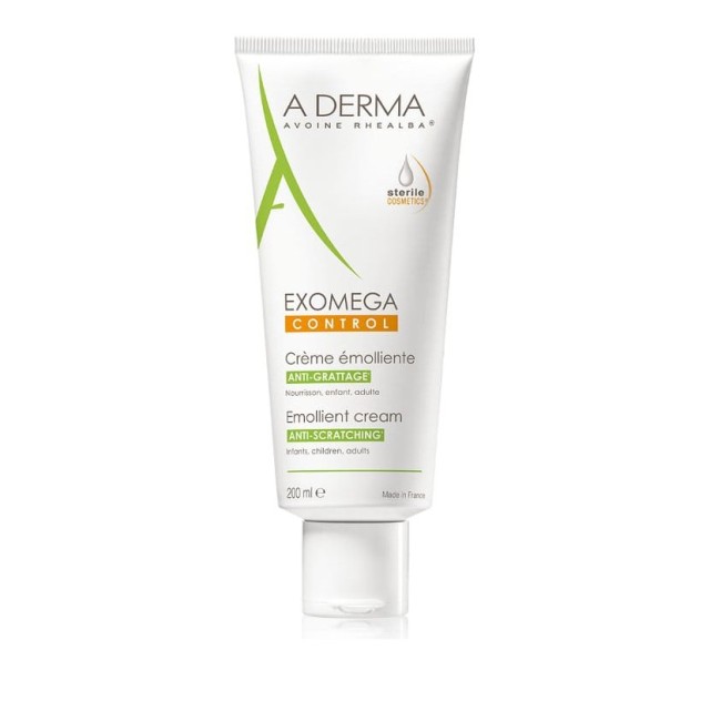 Aderma Exomega Control Emollient Cream Anti-Scratching 200ml