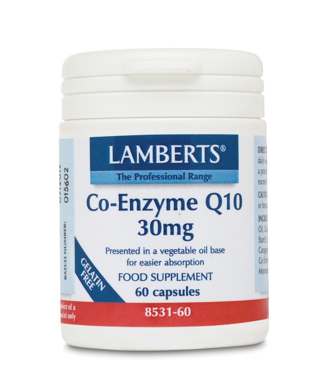 LAMBERTS CO-ENZYME Q10 30MG 60CAPS