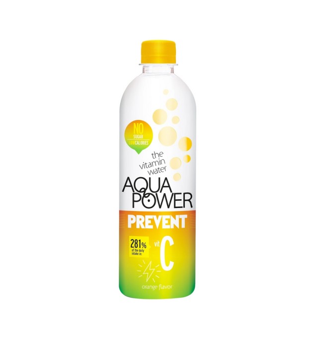 Aqua Power Water Prevent Vit C Orange Flavor 375ml