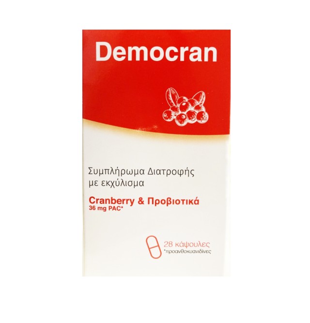 Demo DEMOcran Εκχύλισμα Cranberry με Προβιοτικά 28caps