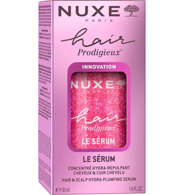 Nuxe Prodigieux Le Serum Hair & Scalp Hydra Plumping Serum Ορός Ενυδάτωσης & Κατά του Σπασίματος για το Τριχωτό 50ml
