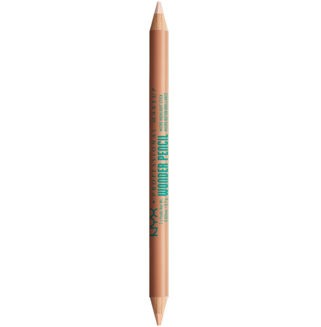 Nyx Professional Makeup Wonder Pencil Multi-Use Micro Highlighter & Concealer Stick 01 Light 2x0.7g