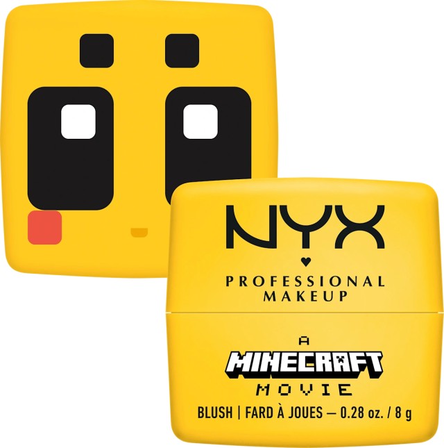 Nyx Professional Makeup A Minecraft Movie Cheeky Mob Balm 04 Honeycomb Hottie 8g