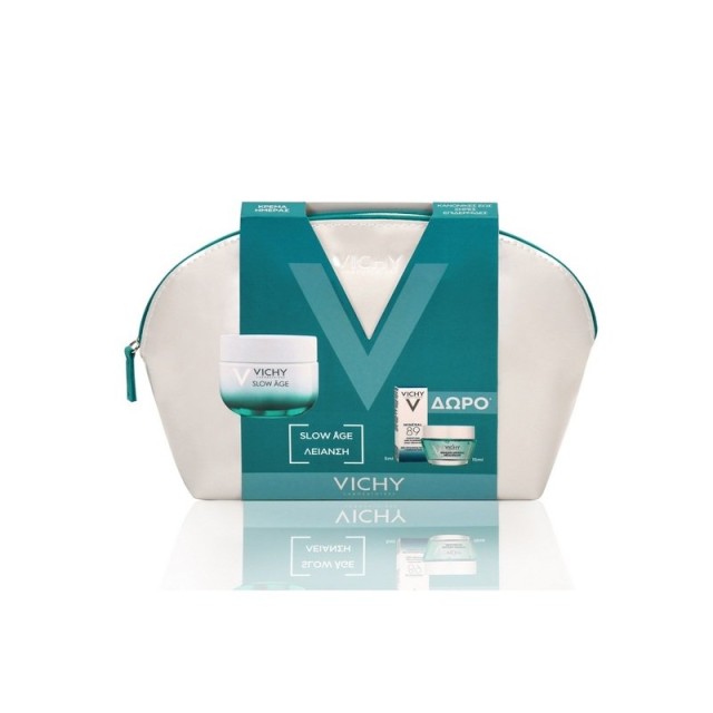 Vichy Promo Slow Age Creme Κανονικές/Ξηρές 50ml + Δώρο Quenching Mineral Mask 15ml + Δώρο Mineral 89 5ml