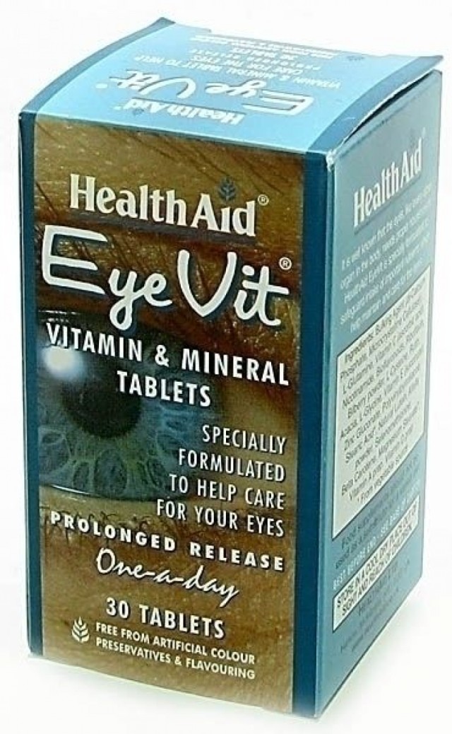 HEALTH AID EYEVIT™ PROLONGED RELEASE TABLETS 30'S