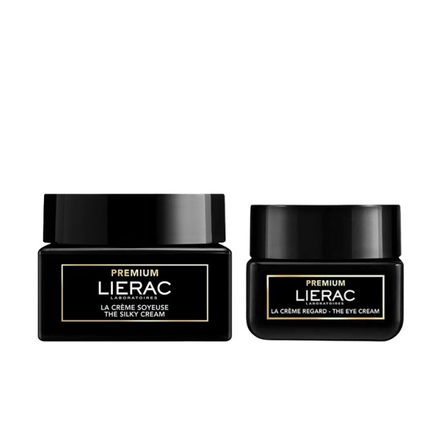 Lierac Premium Creme Soyeuse Anti-Age Absolu 50ml & Premium Διορθωτική Αντιγηραντική Κρέμα Ματιών για Λείανση 20ml