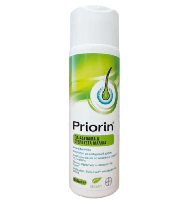 Priorin Σαμπουάν για Αδύναμα & Εύθραυστα Μαλλιά 200ml