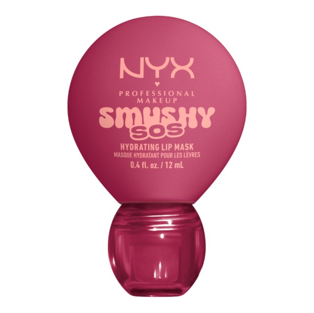 Nyx Professional Makeup Smushy Sos Hydrating Lip Mask 06 Rose Recharge 12ml