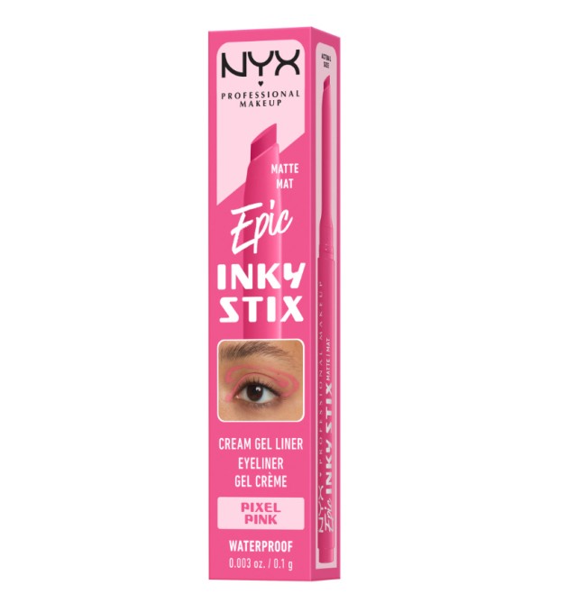 NYX Professional Makeup Epic Inky Stix 11 Pixel Pink Cream Gel Eyeliner 0.1g