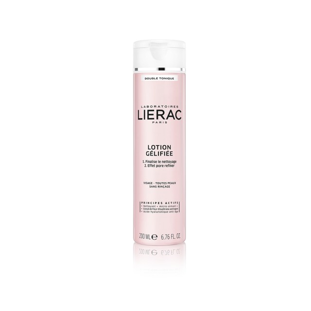 Lierac Demaquillant Lotion Gelifiee Λοσιόν Ζελ Διπλής Τόνωσης για όλες τις επιδερμίδες 200ml