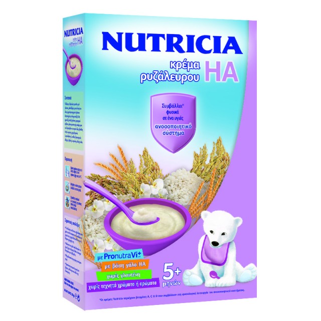 NUTRICIA ΚΡΕΜΑ HA ΡΥΖΑΛΕΥΡΟ 250G (8-13)