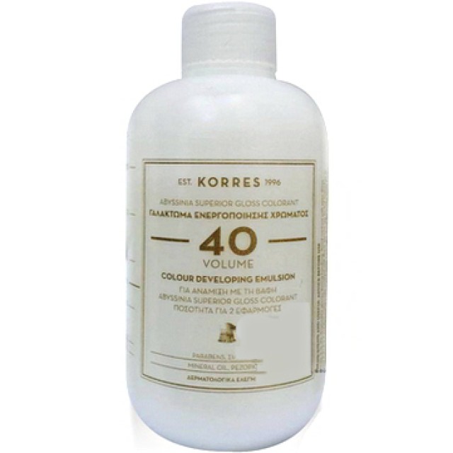 KORRES Abyssinia Superior Gloss Colorant Ενεργοποιητής Χρώματος 40 Βαθμών 150ml