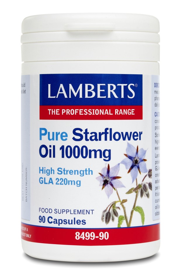 LAMBERTS PURE STARFLOWER OIL 90CAPS