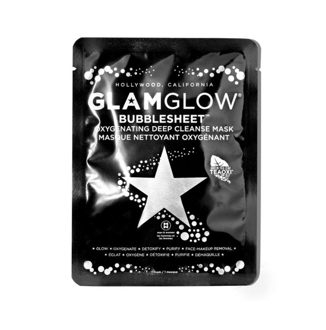 Glamglow Bubble Sheet Mask Καθαριστική Μάσκα Προσώπου, 1τμχ
