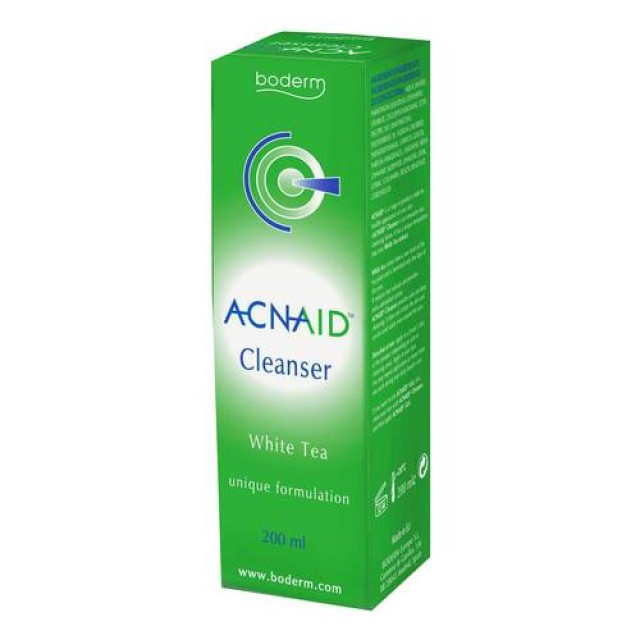 Boderm Acnaid Cleanser White Tea 200ml