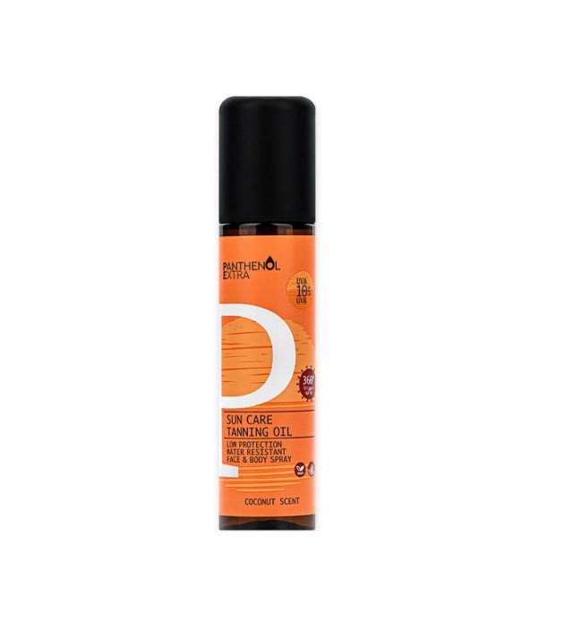 Medisei Panthenol Extra Sun Care SPF10 Tanning Oil με Άρωμα Καρύδας 150ml