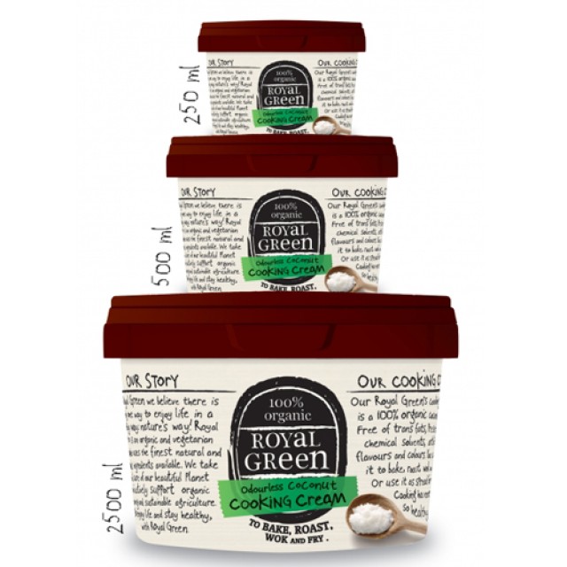 AM HEALTH ROYAL GREEN COCONUT COOKING CREAM 2500GR