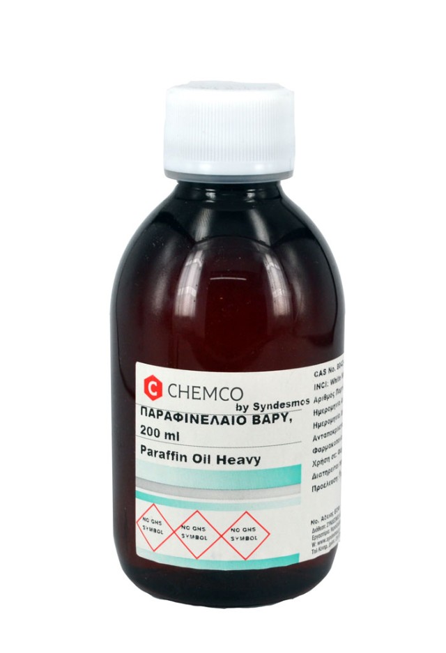 PARAFFIN OIL HEAVY (ΠΑΡΑΦΙΝΕΛΑΙΟ) 200ML