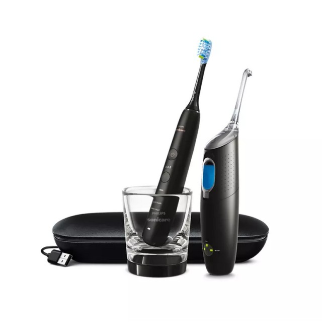 Philips Set Sonicare 9000 DiamondClean + Philips Sonicare AirFloss Ultra HX8494/03