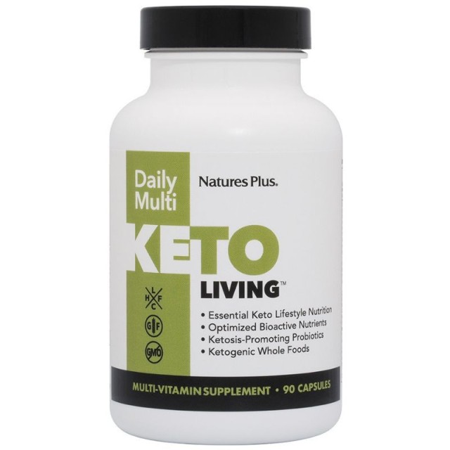 Nature's Plus KETOLIVING DAILY MULTI VCAPS 90