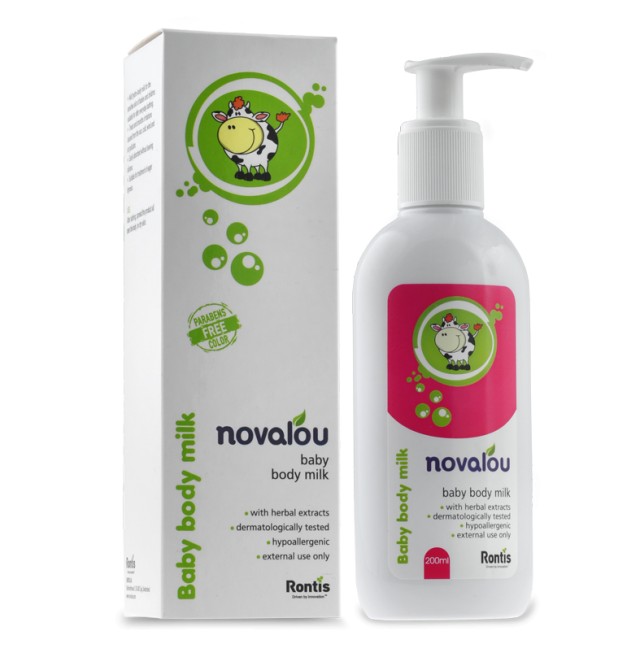 NOVALOU BABY BODY MILK 200ML