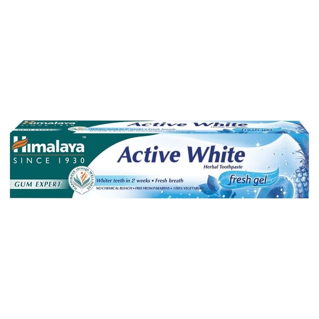 Himalaya Active White Herbal Toothpaste Fresh Gel 75ml
