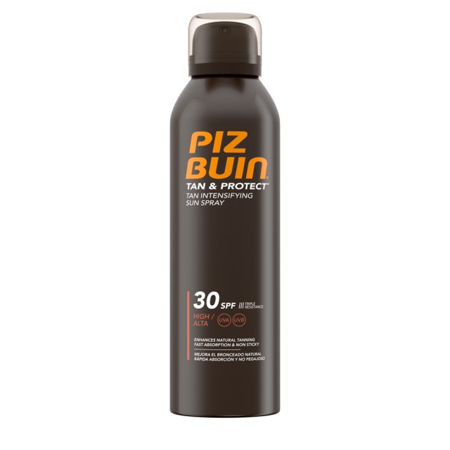 Piz Buin Tan & Protect Sun Spray SPF30 Αντηλιακό Σπρέι Υψηλής Προστασίας 150ml