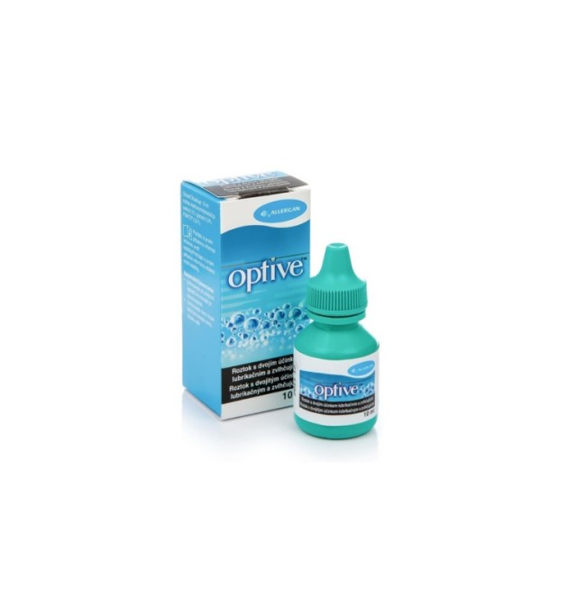 Allergan Optive Eye Drops Λιπαντικές Οφθαλμικές Σταγόνες 10ml