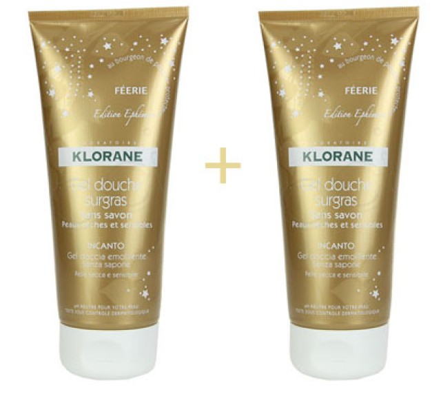 KLORANE Gel Douche Surgras Άγγιγμα Νεράιδας 200ml 1+1