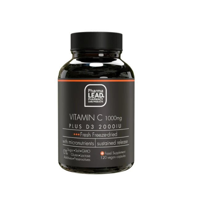 Pharmalead Black Range Vitamin C 1000mg & D3 2000ui 120caps