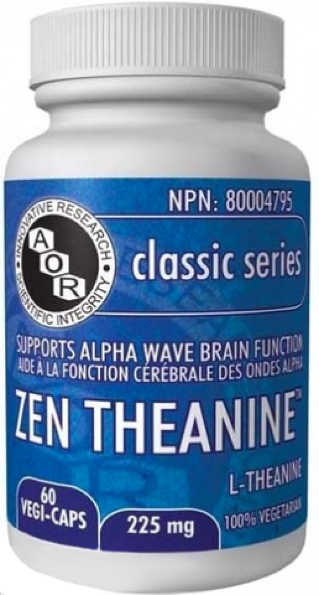 AOR Zen Theanine 225mg 60vcaps