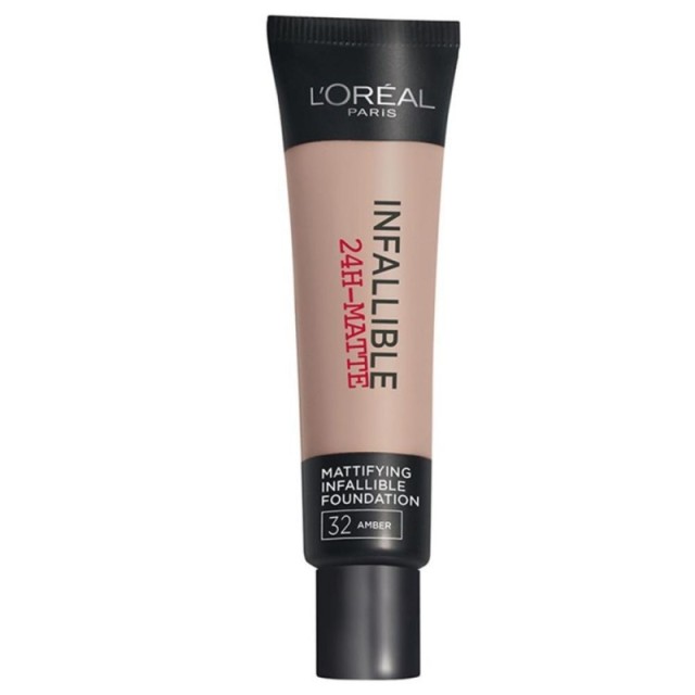 L'Oreal Paris Infallible 24H Matte Foundation 32 Amber 35ml