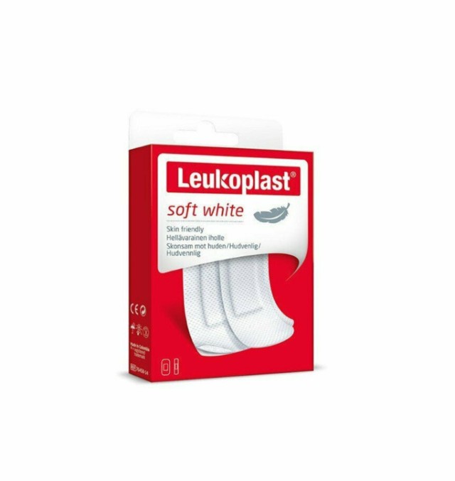 Leukoplast Red Soft White Aπαλά Αυτοκόλλητα Επιθέματα σε 2 Μεγέθη 20τμχ