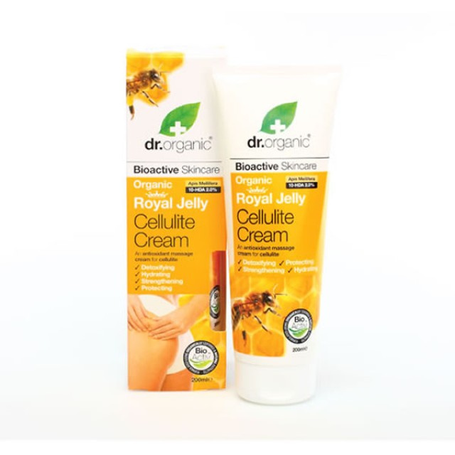 DR.ORGANIC ROYAL JELLY CELLULITE CREAM 200ML