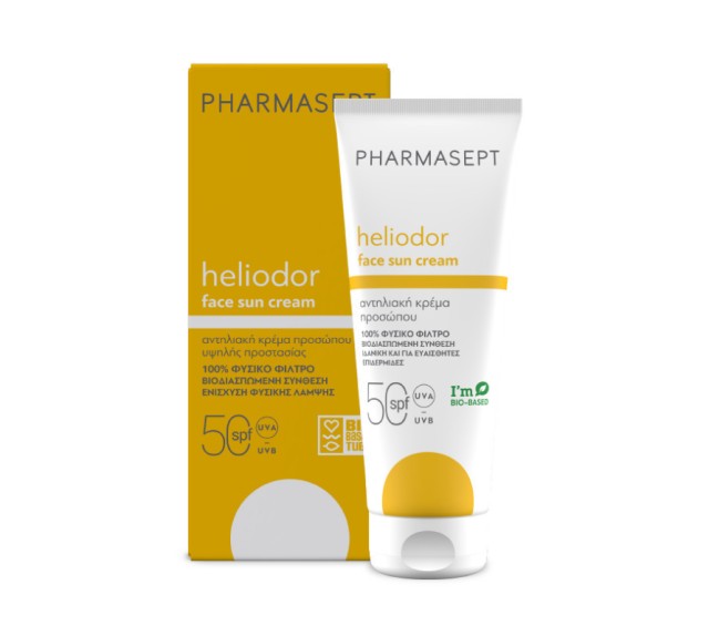 Pharmasept Heliodor Face Sun Cream SPF50 Κρέμα Υψηλής Αντηλιακής Προστασίας Προσώπου 50ml