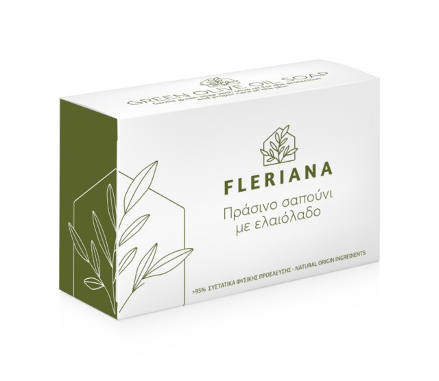 Power Health Fleriana Πράσινο Σαπούνι με Ελαιόλαδο 100g