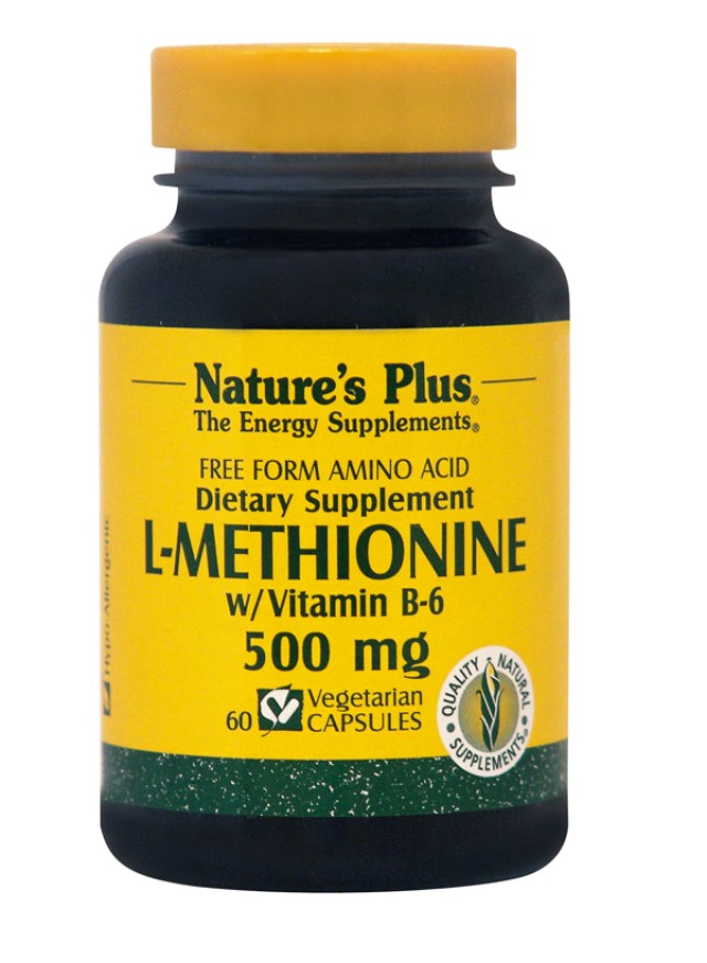 NATURE'S PLUS L-Methionine 500mg 60vcaps