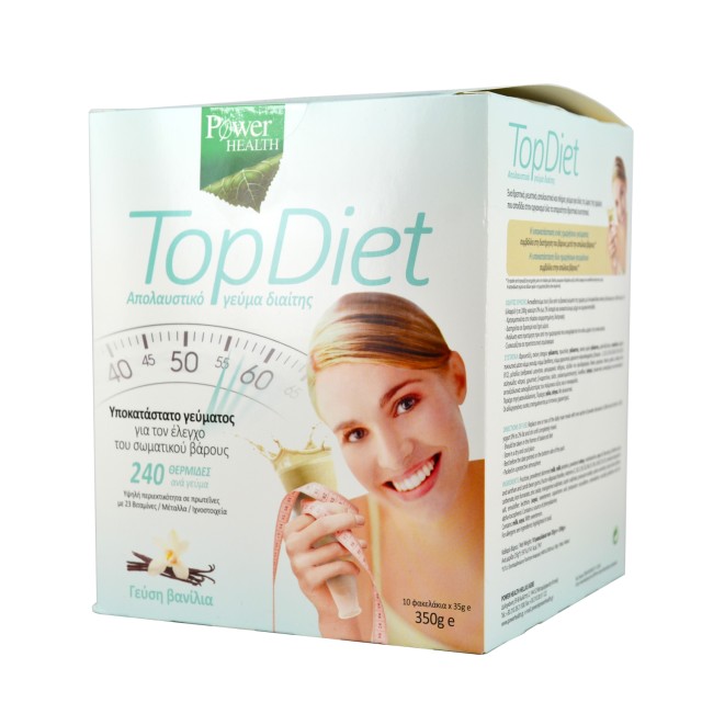 Power Health Top Diet με Γεύση Βανίλια 350gr