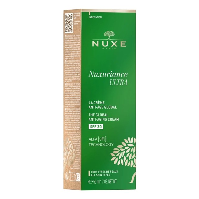 Nuxe Nuxuriance Ultra The Global Anti-Aging Cream SPF30 Αντιγηραντική Κρέμα Προσώπου με Αντηλιακή Προστασία 50ml